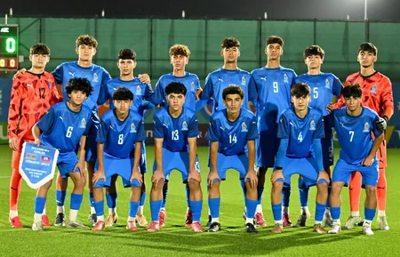 Rövşən Nəcəf və Canni İnfantino U-15 dünya çempionatının oyunlarını izləyiblər