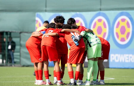 Rövşən Nəcəf və Canni İnfantino U-15 dünya çempionatının oyunlarını izləyiblər