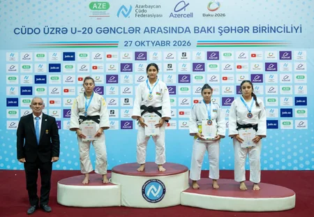 Bakıda cüdo üzrə şəhər birinciliyi keçirilib