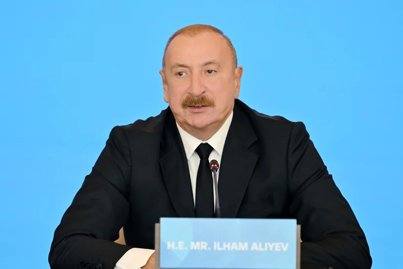 İlham Əliyev: Əgər xəritəyə nəzər salsaq, görərik ki, Azərbaycandan yan keçmək çətindir