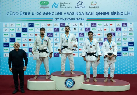 Bakıda cüdo üzrə şəhər birinciliyi keçirilib