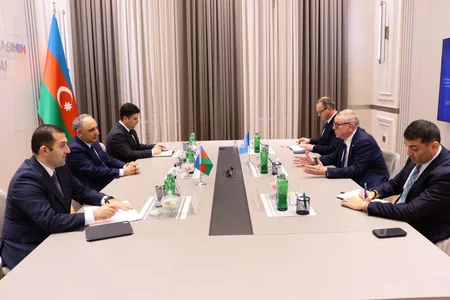 Kamran Əliyev Aleksandr Zuyevlə terrorçuluğa qarşı mübarizəni müzakirə edib