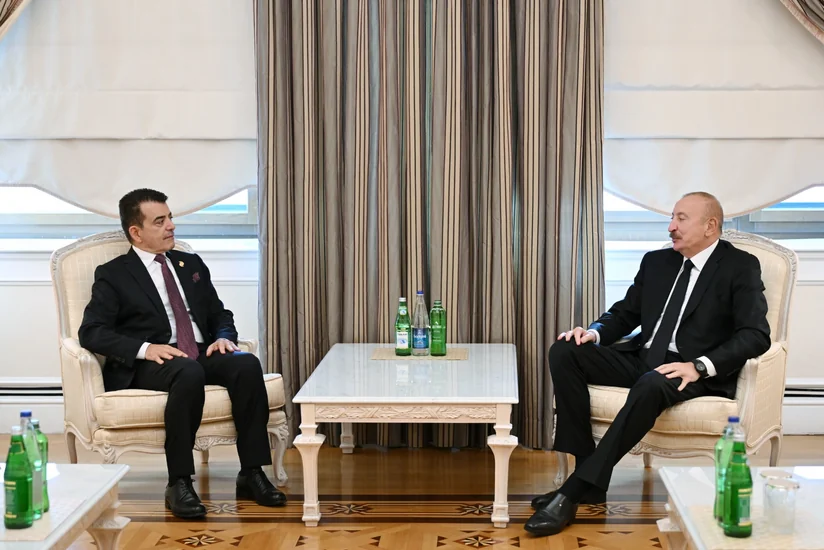 President Ilham Aliyev receives ICESCO Director-General