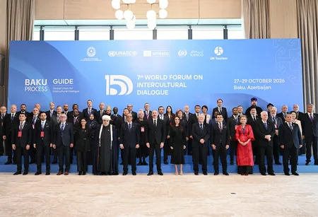 İlham Əliyev VII Ümumdünya Mədəniyyətlərarası Dialoq Forumunun açılışında çıxış edib - Yenilənib