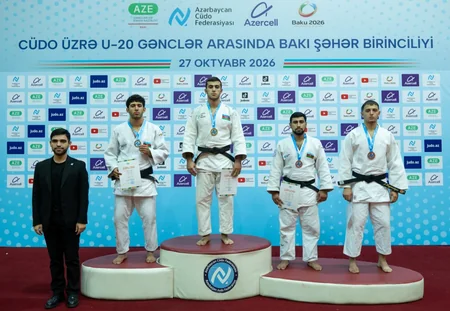 Bakıda cüdo üzrə şəhər birinciliyi keçirilib