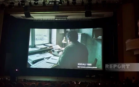 Şəhid Şöhrət Həsənova həsr edilən Bir şəkil sənədli filminin təqdimatı olub