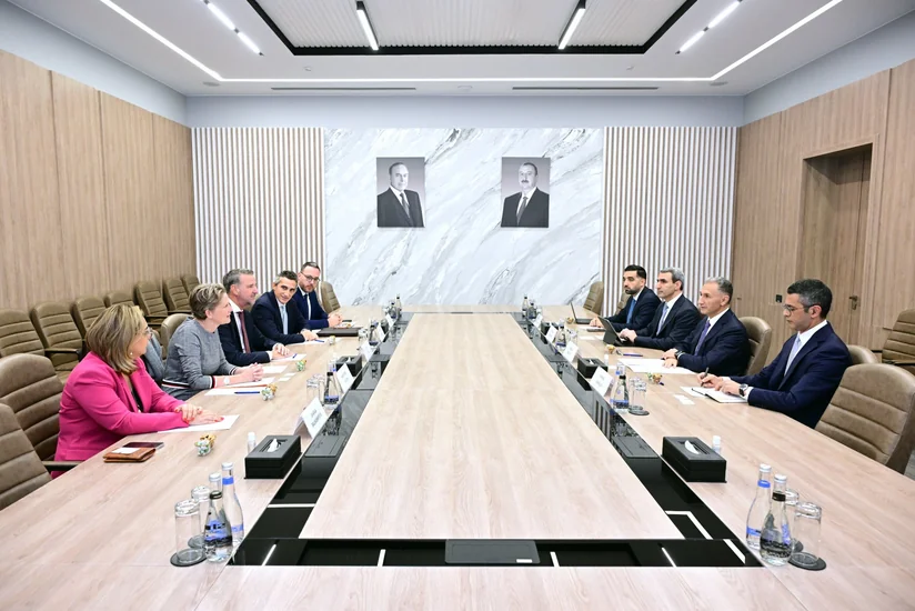 Azərbaycan və Niderland şirkəti yük axınının artırılmasını müzakirə ediblər