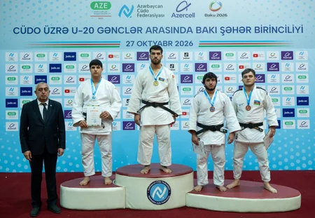 Bakıda cüdo üzrə şəhər birinciliyi keçirilib
