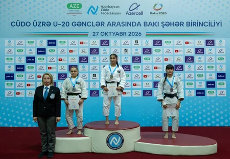 Bakıda cüdo üzrə şəhər birinciliyi keçirilib