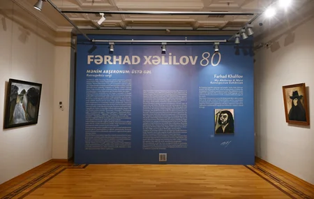 İlham Əliyev, Mehriban Əliyeva və ailə üzvləri Mənim Abşeronum: Üstə gəl adlı retrospektiv sərgi ilə tanış olublar