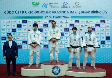 Bakıda cüdo üzrə şəhər birinciliyi keçirilib