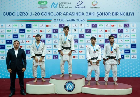 Bakıda cüdo üzrə şəhər birinciliyi keçirilib