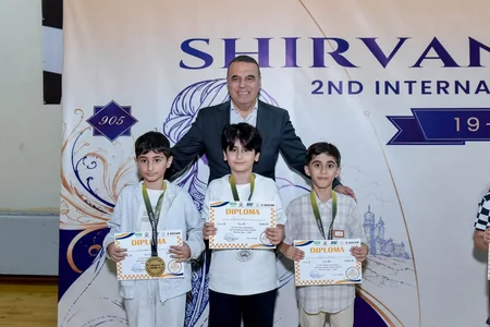 Shirvan Open 2026 Beynəlxalq Şahmat Festivalının mükafatçıları bəlli olub