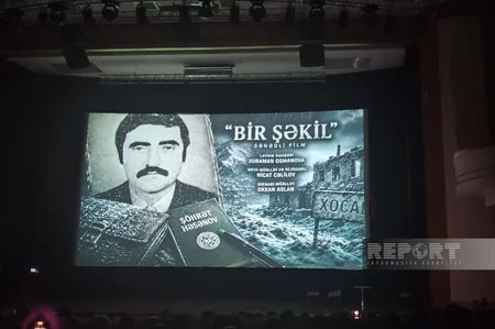 Şəhid Şöhrət Həsənova həsr edilən Bir şəkil sənədli filminin təqdimatı olub