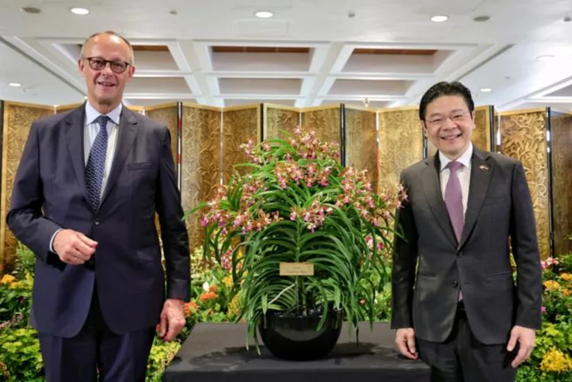 Singapore names new orchid variety after German Chancellor Friedrich Merz