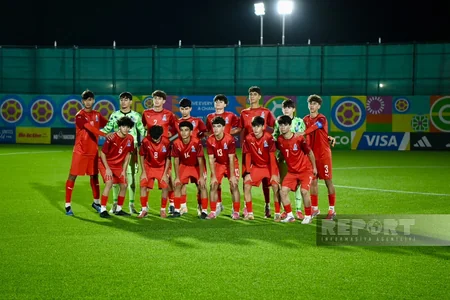U-15 dünya çempionatı: Azərbaycan millisi Cəbəllütariq yığmasına qalib gəlib