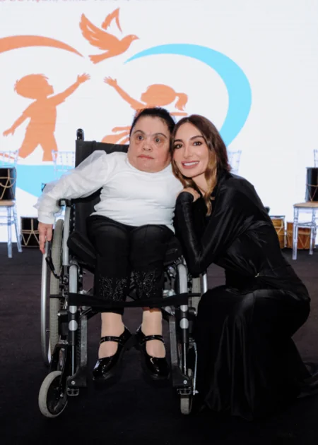 Leyla Aliyeva and Arzu Aliyeva attend concert presented as part of 'Aria of Heaven' project