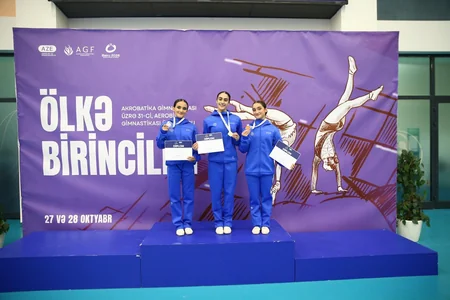 Akrobatika və aerobika gimnastikası üzrə Azərbaycan birinciliklərinə start verilib
