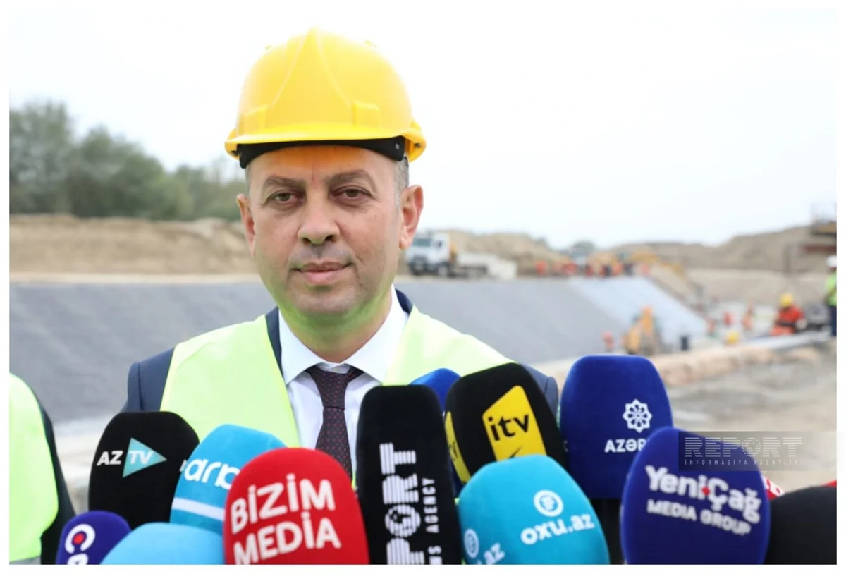 Şirvan kanalı ilə 100 min hektardan çox yeni əkin sahəsi suvarılacaq