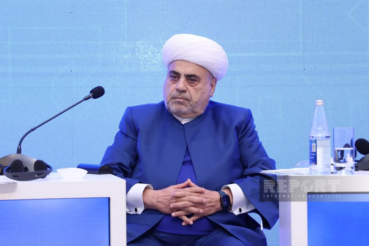 Allahşükür Paşazadə: Dini mərkəzlər arasında əməkdaşlıq yüksələn xətt üzrə inkişaf edir