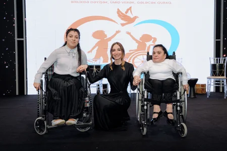 Leyla Aliyeva and Arzu Aliyeva attend concert presented as part of 'Aria of Heaven' project