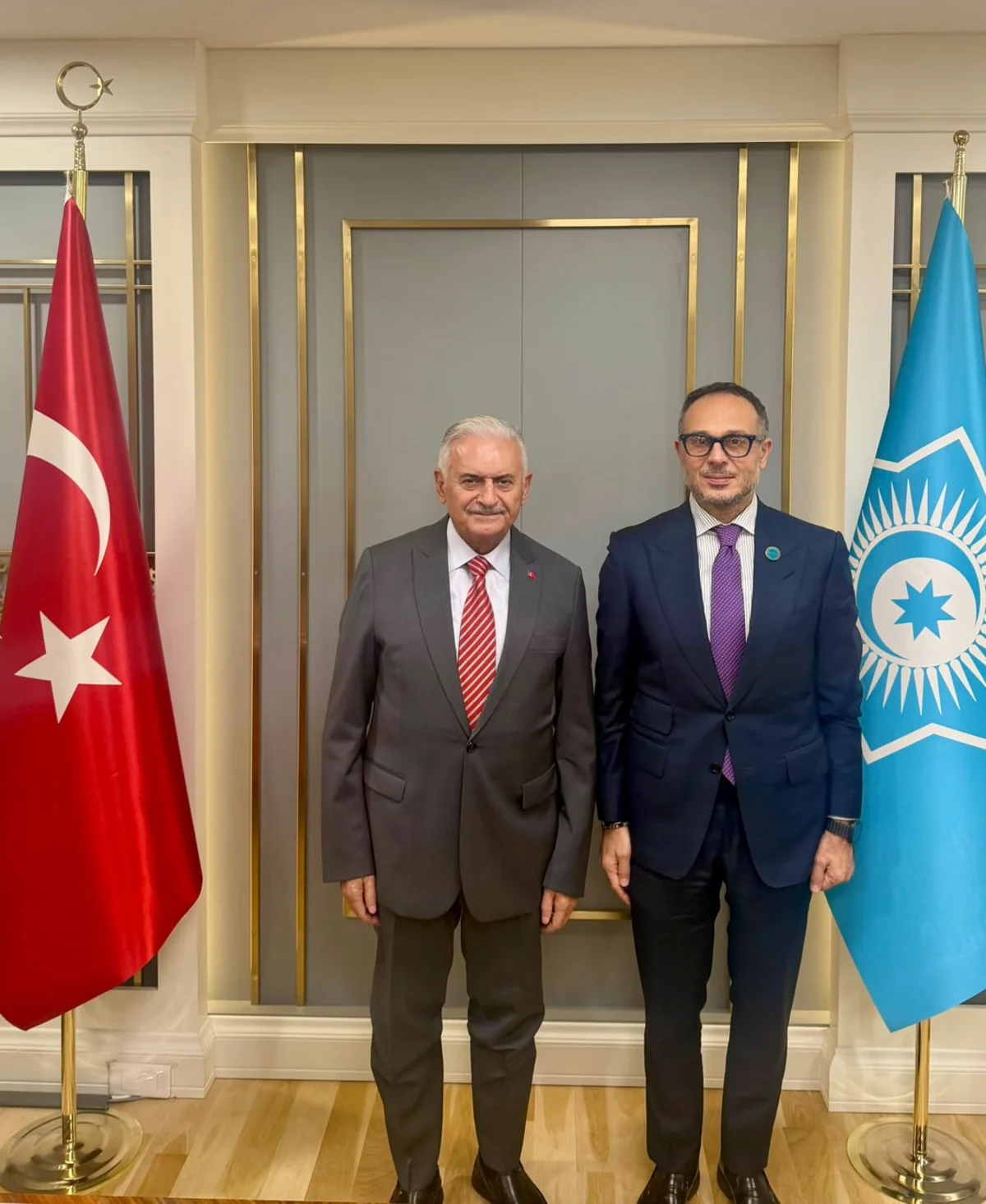 TÜRKPA Baş katibi TDT Ağsaqqallar Şurasının sədri Binəli Yıldırımla görüşüb
