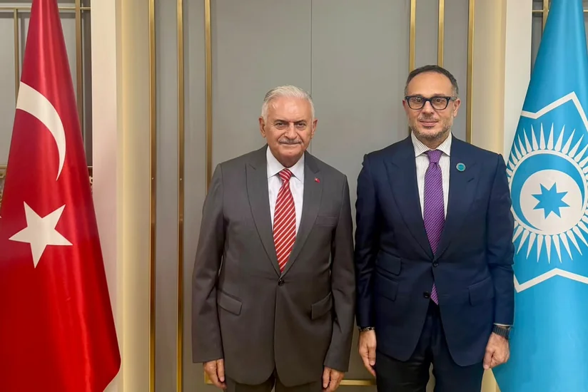 TÜRKPA Baş katibi TDT Ağsaqqallar Şurasının sədri Binəli Yıldırımla görüşüb