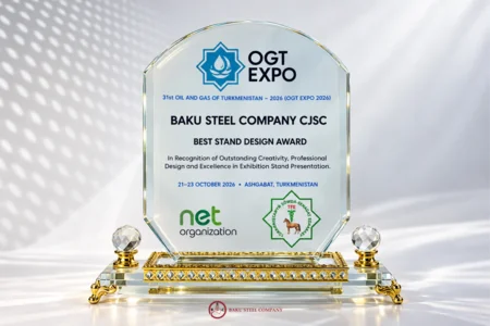 Baku Steel Company Türkmənistanda keçirilən sərgidə məhsul portfelini təqdim edib