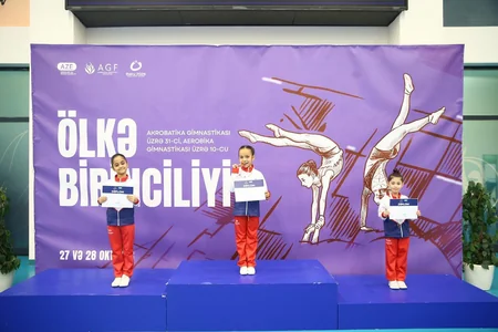 Akrobatika və aerobika gimnastikası üzrə Azərbaycan birinciliklərinə start verilib
