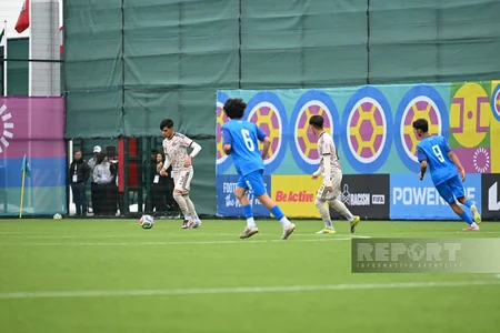 Azərbaycan millisi Bakıda təşkil olunan U-15 dünya çempionatında növbəti matçını keçirib