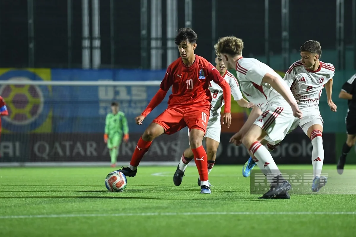 U-15 dünya çempionatı: Azərbaycan millisi Cəbəllütariq yığmasına qalib gəlib