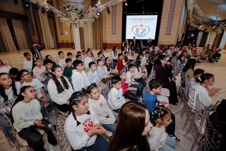 Leyla Aliyeva and Arzu Aliyeva attend concert presented as part of 'Aria of Heaven' project