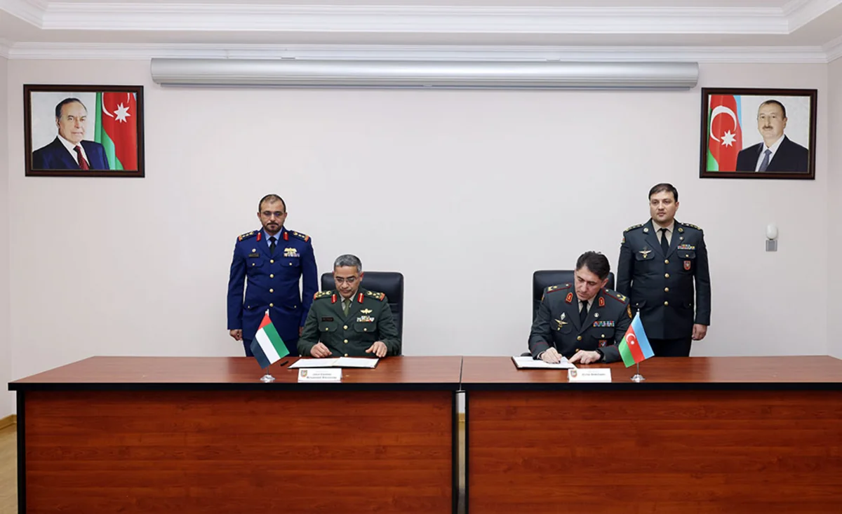 Azerbaijan, UAE sign military cooperation roadmap for 2027–2029