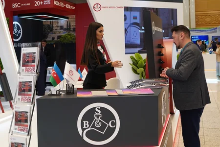 Baku Steel Company Türkmənistanda keçirilən sərgidə məhsul portfelini təqdim edib