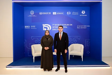 Maldivli nazir: VII Ümumdünya Mədəniyyətlərarası Dialoq Forumu yüksək səviyyədə təşkil olunub