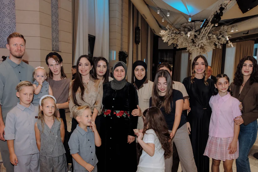 Leyla Əliyeva və Arzu Əliyeva Cənnətin ariyası adlı layihə çərçivəsində təqdim olunan konsertdə iştirak ediblər