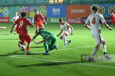 U-15 dünya çempionatı: Azərbaycan millisi Cəbəllütariq yığmasına qalib gəlib