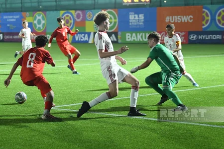 U-15 dünya çempionatı: Azərbaycan millisi Cəbəllütariq yığmasına qalib gəlib