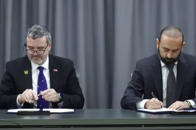 Ermənistan Sloveniya ilə siyasi dialoqun genişləndirilməsinə dair memorandum imzalayıb