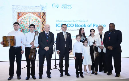 Bakıda ICESCO-nun Sülh kitabının Azərbaycana həsr edilən III nəşrinin təqdimatı olub