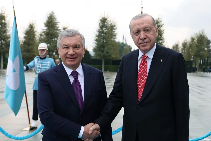 Erdoğan, Mirziyoyev discuss bilateral ties and Turkic cooperation