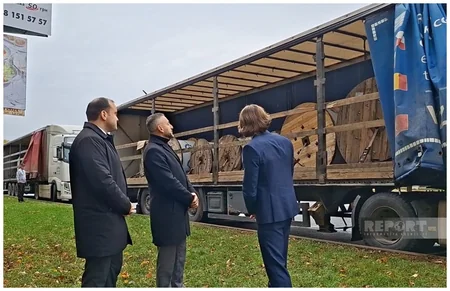 Ukraine receives energy equipment worth 2.5 million manats sent by Azerbaijan