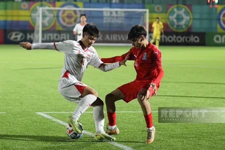 Azərbaycan millisi FIFA U-15 dünya çempionatında Vyetnam yığmasına məğlub olub