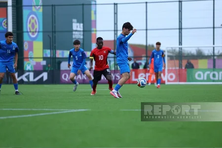 Azərbaycan millisi FIFA U-15 dünya çempionatında Mozambik yığmasına qalib gəlib