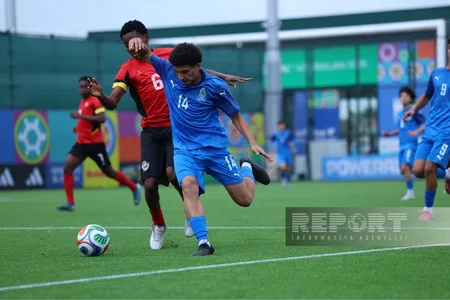 Azərbaycan millisi FIFA U-15 dünya çempionatında Mozambik yığmasına qalib gəlib