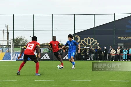 Azərbaycan millisi FIFA U-15 dünya çempionatında Mozambik yığmasına qalib gəlib