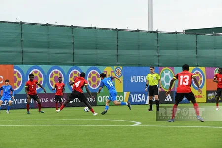 Azərbaycan millisi FIFA U-15 dünya çempionatında Mozambik yığmasına qalib gəlib