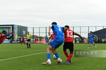 Azərbaycan millisi FIFA U-15 dünya çempionatında Mozambik yığmasına qalib gəlib