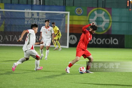 Azərbaycan millisi FIFA U-15 dünya çempionatında Vyetnam yığmasına məğlub olub