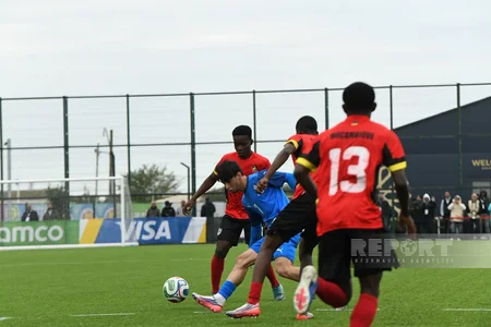 Azərbaycan millisi FIFA U-15 dünya çempionatında Mozambik yığmasına qalib gəlib
